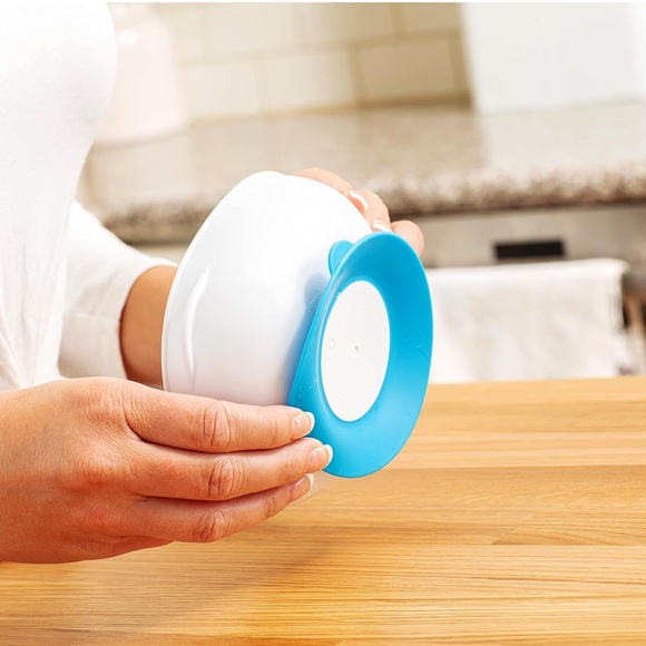 Dr. Brown's No-Slip Suction Bowls - White and Yellow - Picture 3 of 7